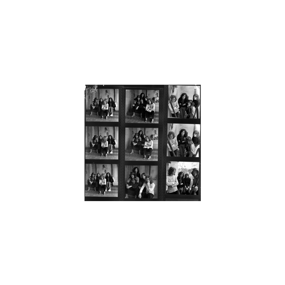 Led Zeppelin Contact Sheet