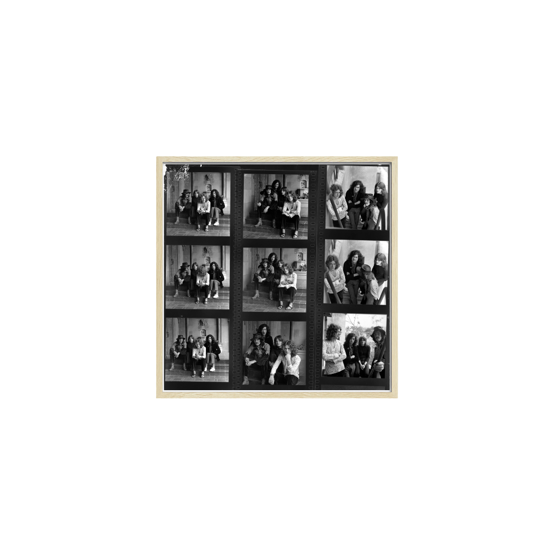 Led Zeppelin Contact Sheet