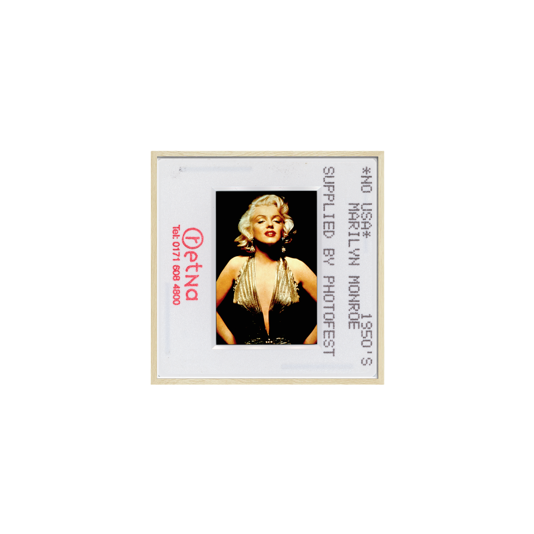 Marilyn Monroe in a Gold Dress, 1953