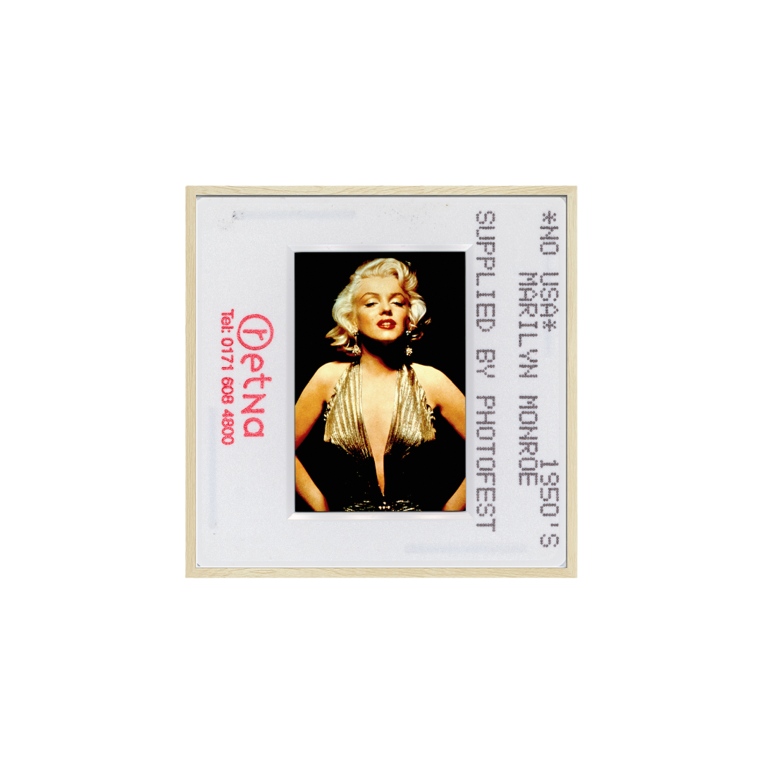 Marilyn Monroe in a Gold Dress, 1953