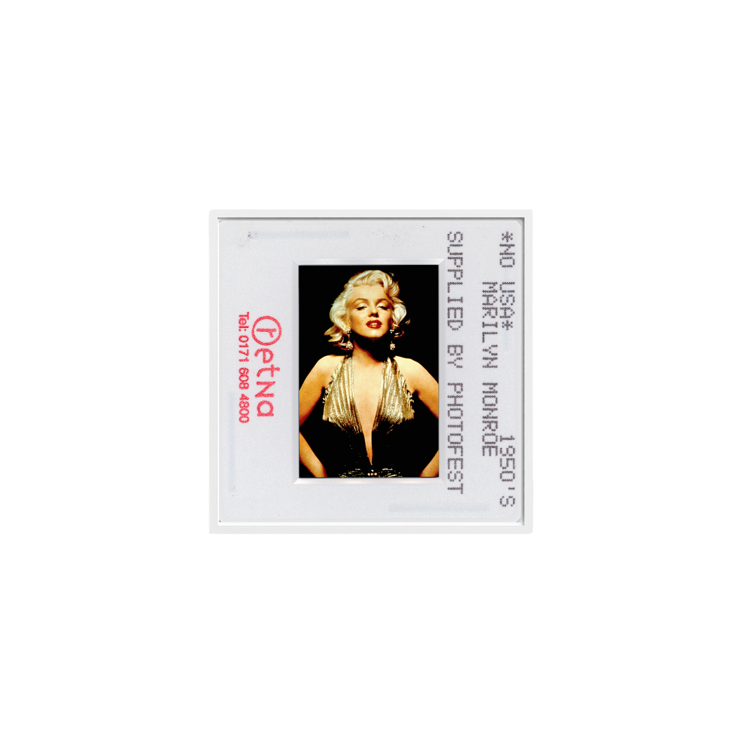 Marilyn Monroe in a Gold Dress, 1953