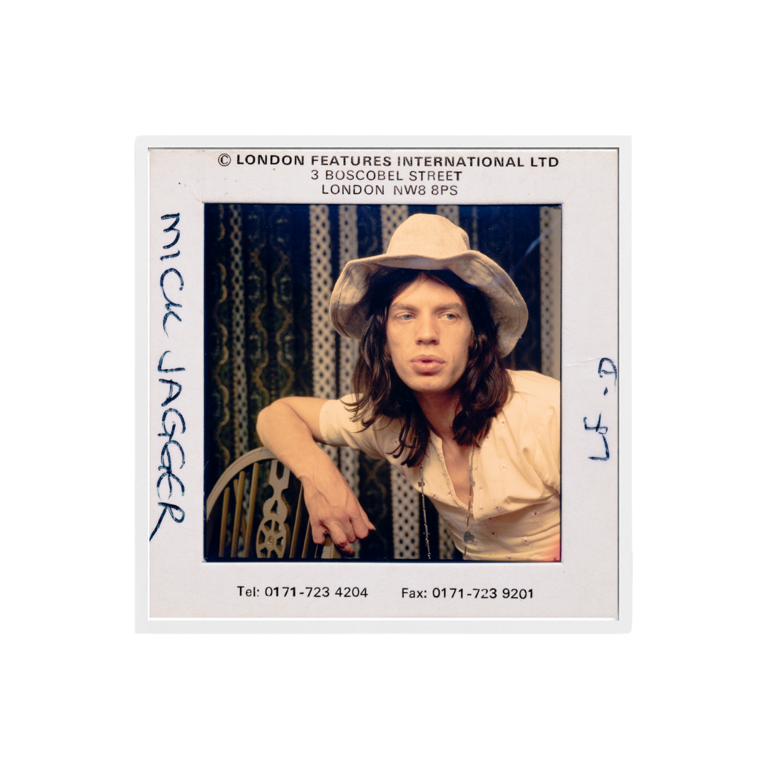 Mick Jagger at L'Hotel in Paris, 1971