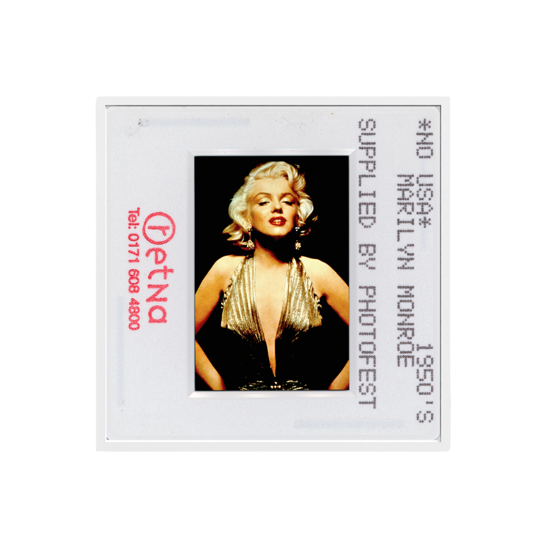 Marilyn Monroe in a Gold Dress, 1953